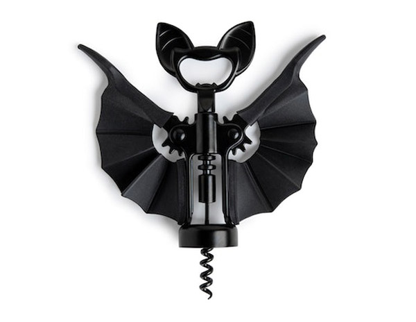 Spooky Bat Wine Opener - Halloween bat shaped corkscrew