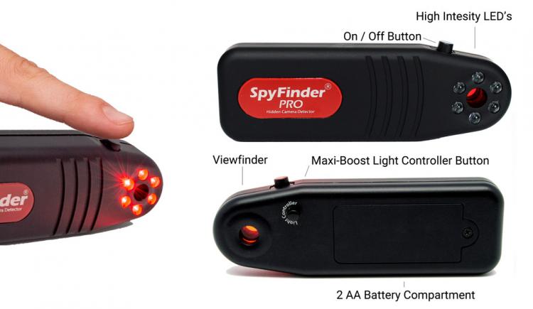 SpyFinder Is a Device That Helps You Find Hidden Cameras