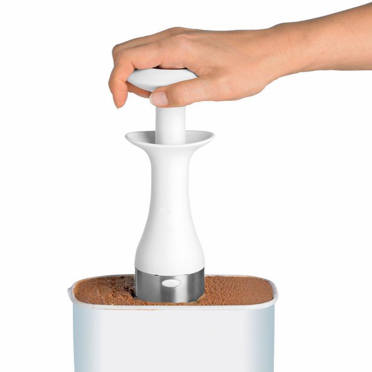 Unique Ice Cream Scooper Creates Stackable Scoops For Elegant Presentations