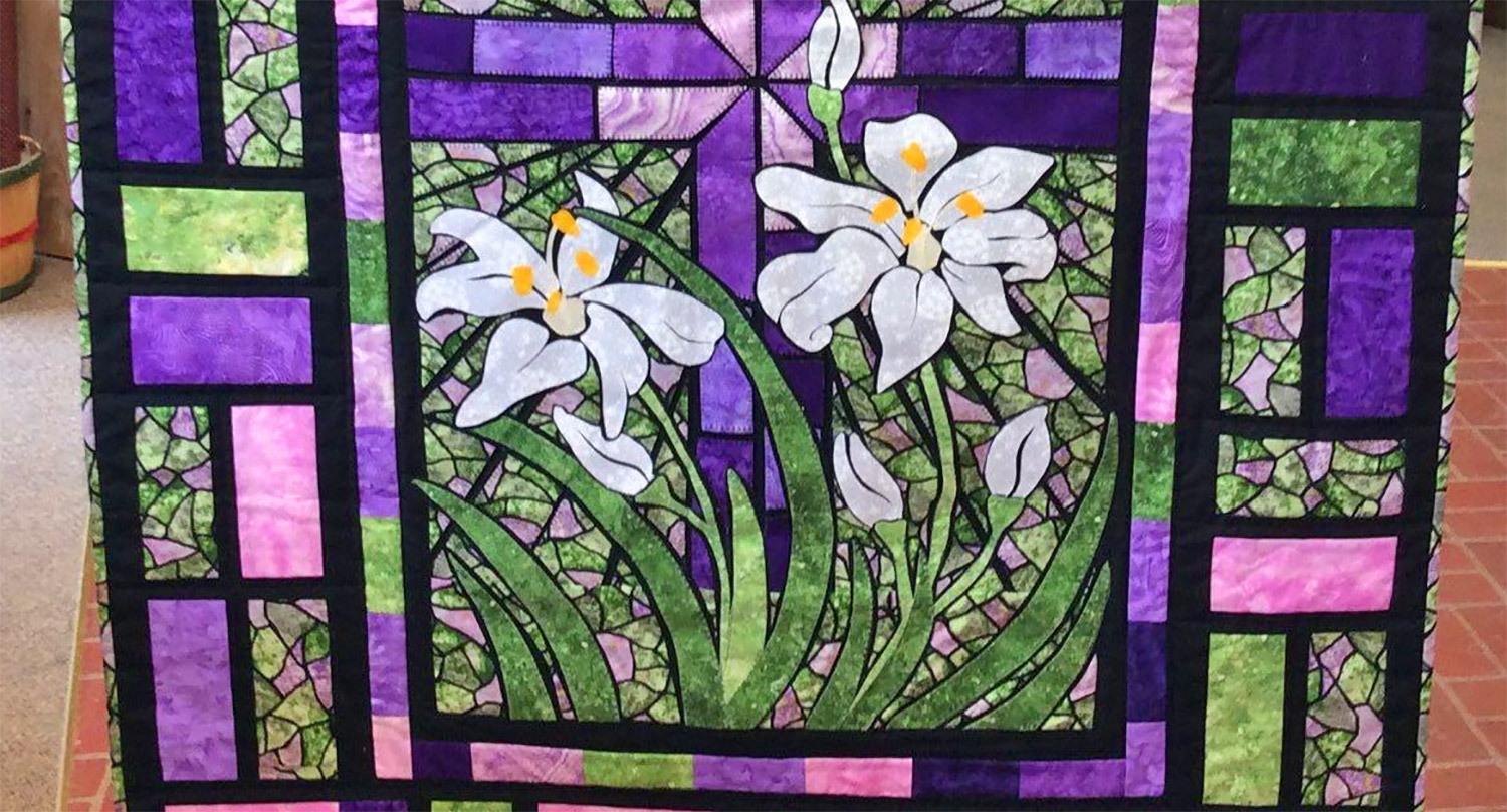 Stained Glass Quilt - Beautiful Quilts Made To Look Like Stained Glass Windows