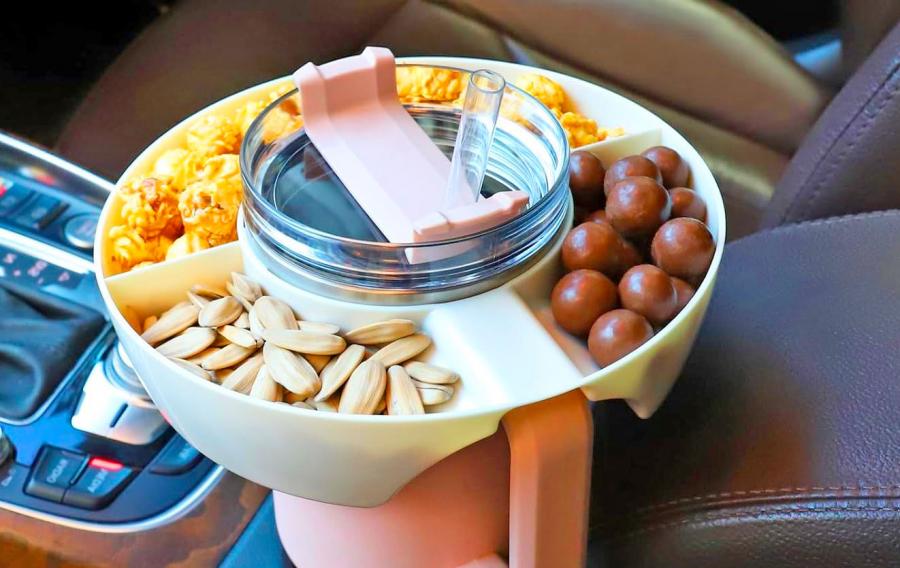 Snack Cup Holder Snack Fruit Plate For Stanley Snack Cup Holder-2023