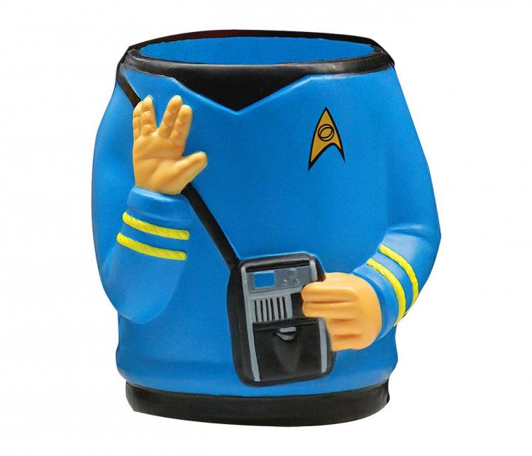 Star Trek Mr. Spock Beer Koozie - Vulcan Gesture Beer Koozie