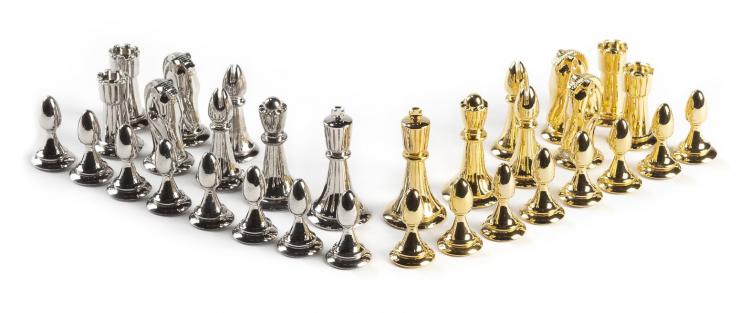 Star Trek Tridimensional 3D Chess Gold Pawn. Single Piece. 1994