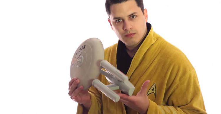 Star Trek USS Enterprise Frisbee Disc