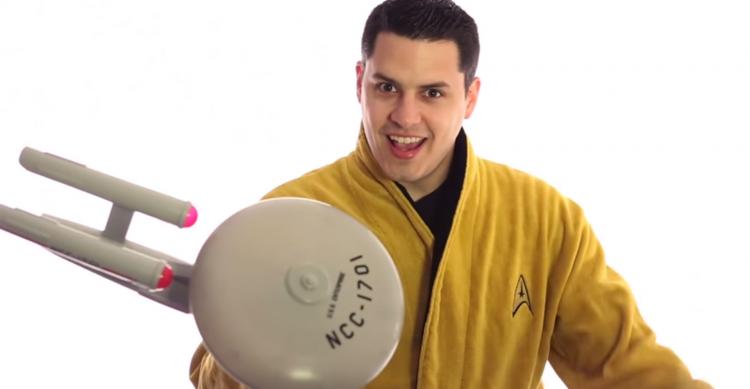 Star Trek USS Enterprise Frisbee Disc