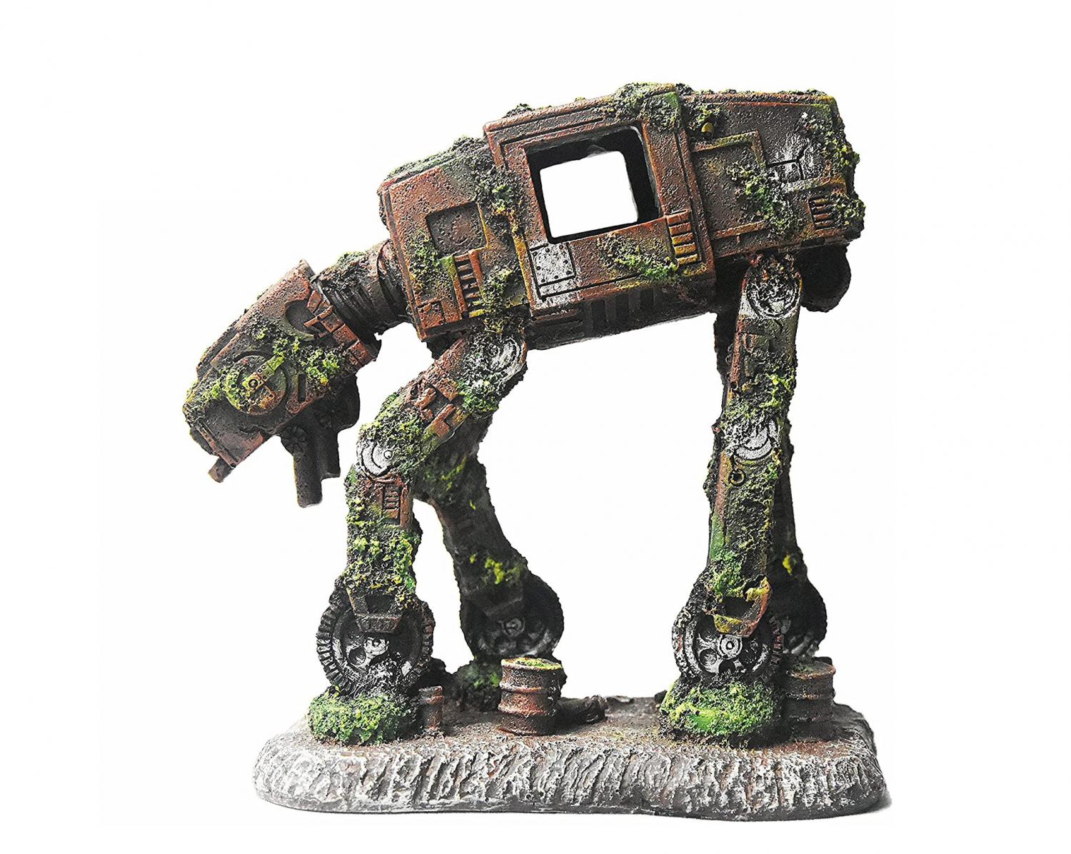 Star Wars At-At Aquarium Statue