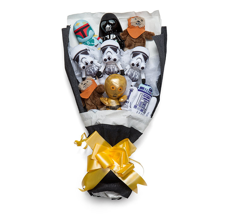 Star Wars Valentine's Day Flower Bouquet