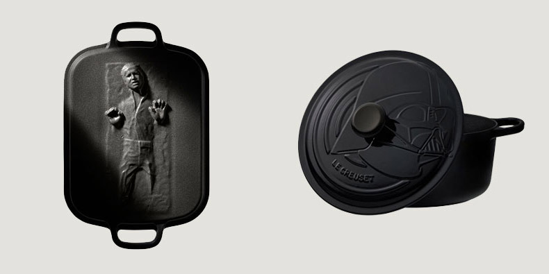 Star Wars Gifts: Le Creuset Han Solo Dutch Oven for Sale