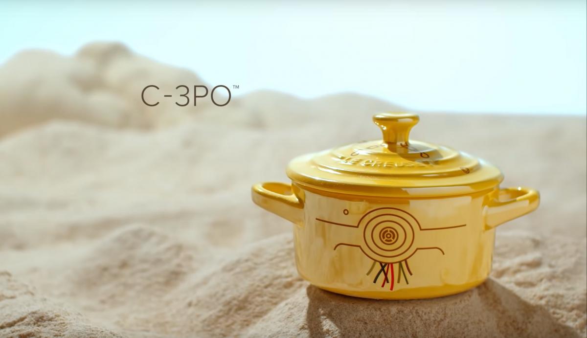 Star Wars Cookware Set - Geeky cooking set - C3PO Cocotte