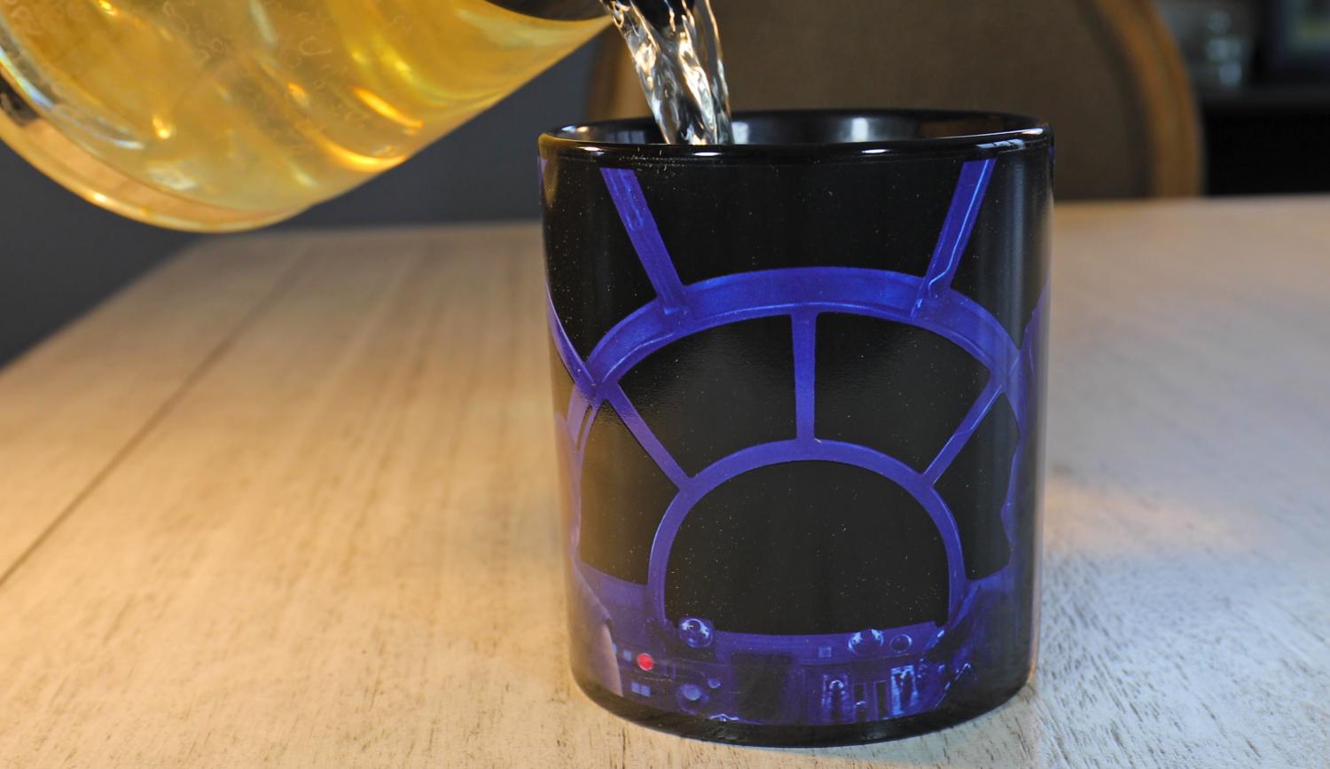 Star Wars Millennium Falcon Heat Changing Coffee Mug - Heat Reveal Star Wars Mug