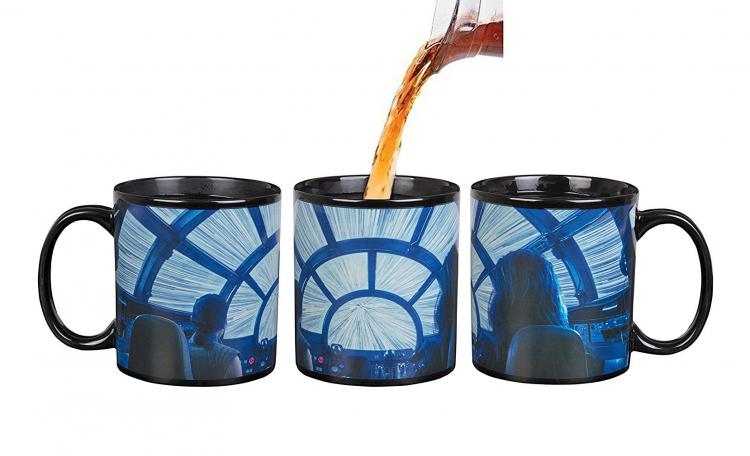 Star Wars, Dining, Star Wars Lightspeed Millennium Falcom Color Changing  Coffee Mug New 5 Ounce