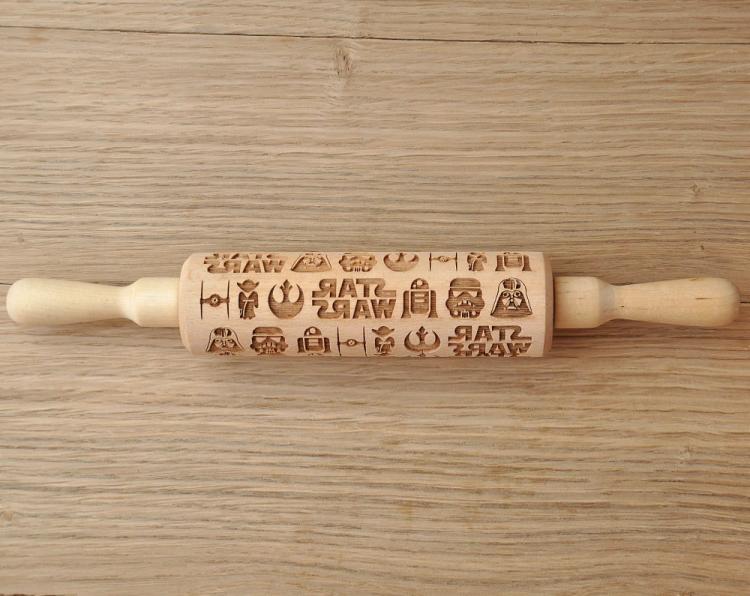 Star Wars Themed Cooking Rolling Pin - Star Wars Cookies