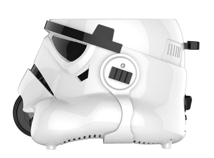 Star Wars Stormtrooper Toaster - Toasts the Galactic Empire Logo Onto The Bread