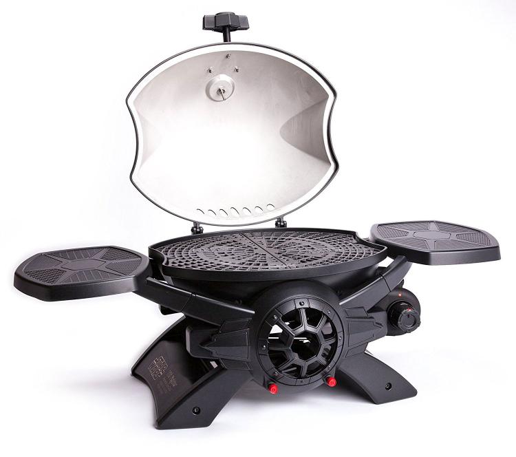 Star Wars TIE Fighter Gas BBQ Grills The Star Wars Logo On Your Food