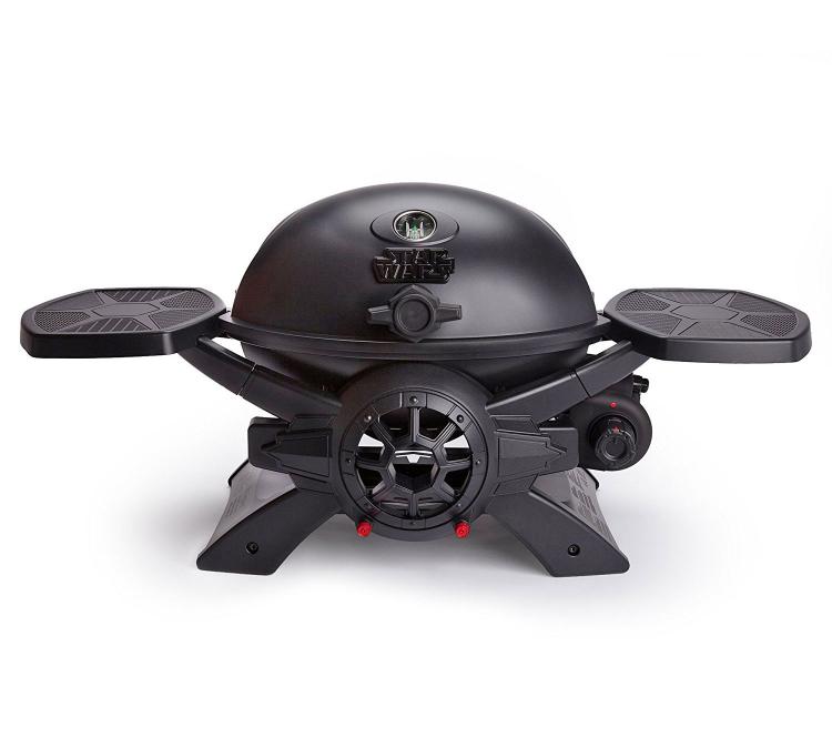 Star Wars TIE Fighter Gas BBQ Grills The Star Wars Logo On Your Food