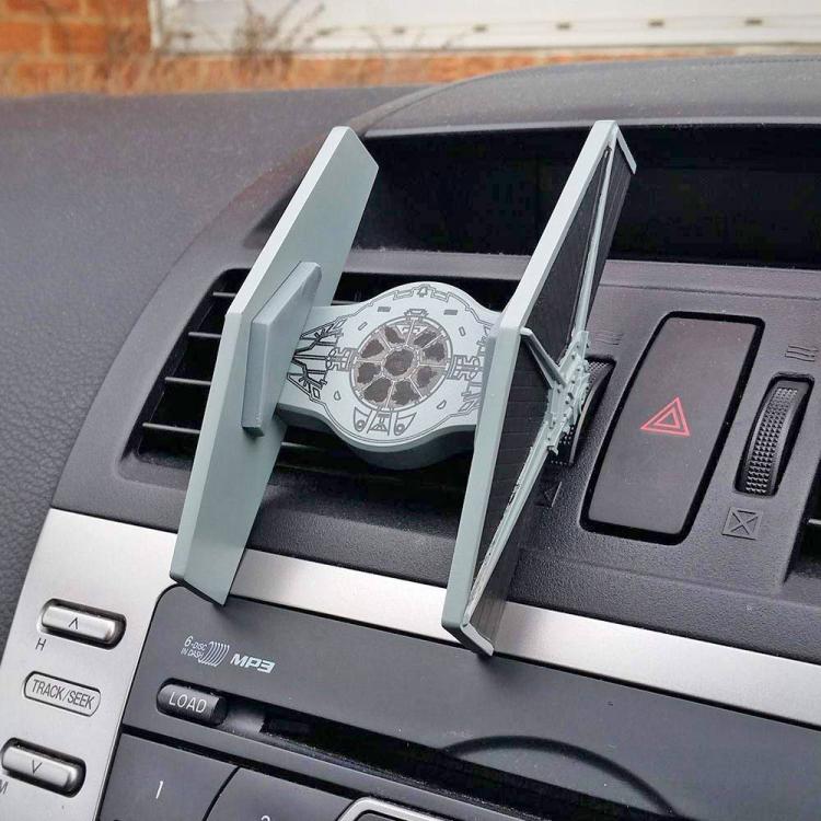 Star Wars Tie Fighter Smart Phone Car Mount - Tie fighter phone holder for the car