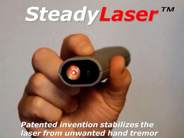 Steady Hand Laser Pointer