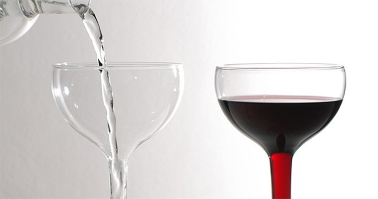 Stem Fillable Wine Glasses