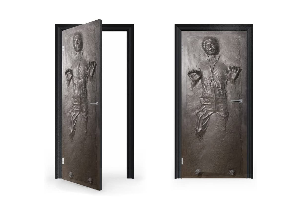 You Can Now Get a Wrap That Turns Your Fridge Or Door Into Han Solo Stuck  In Carbonite