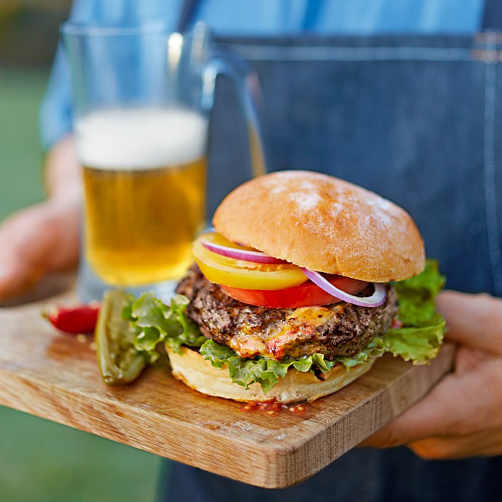 Stuffed Hamburger Press with Lifter