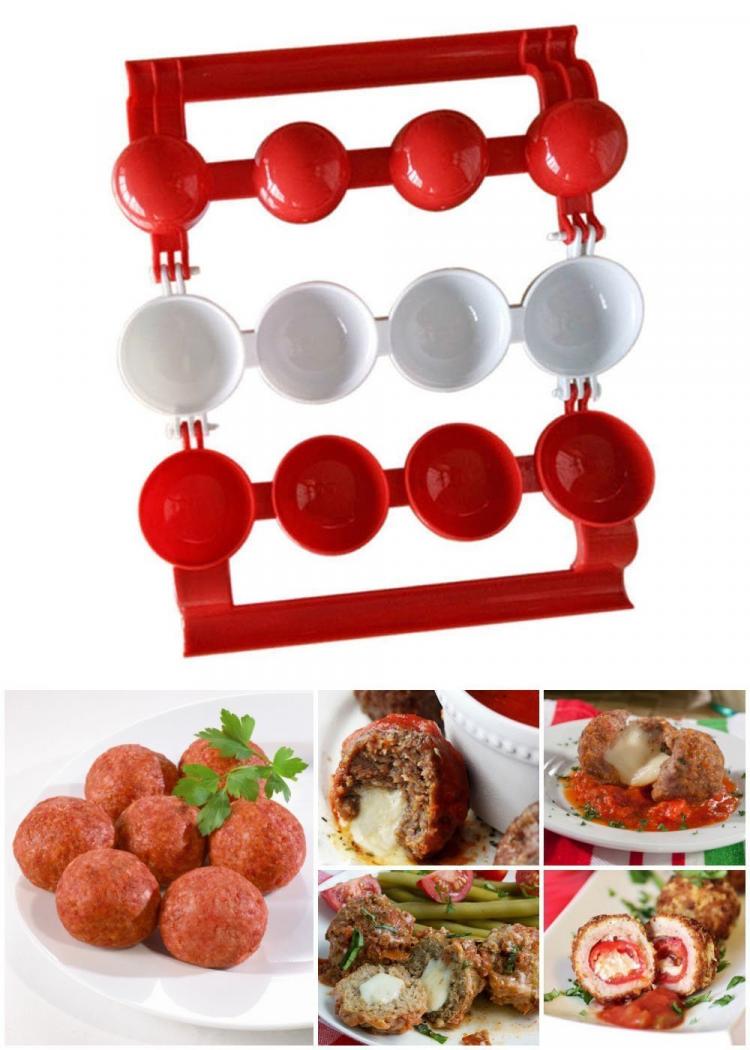 Machine à boulettes de viande farcies - Mighty Meatballs Easy Meatball Maker