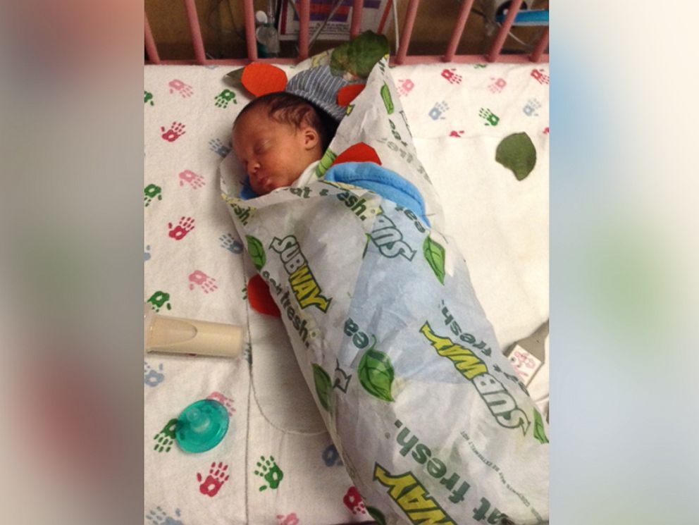 Subway Baby Blanket Turns Your Little One Into a Subway Sandwich