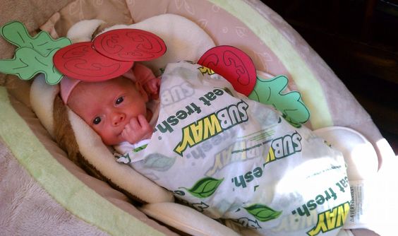 Subway Baby Blanket Turns Your Little One Into a Subway Sandwich