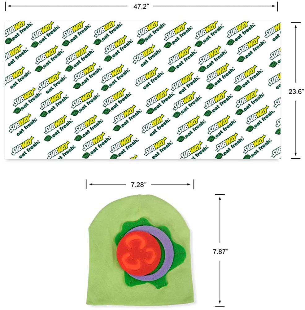 Subway sandwich baby blanket sale