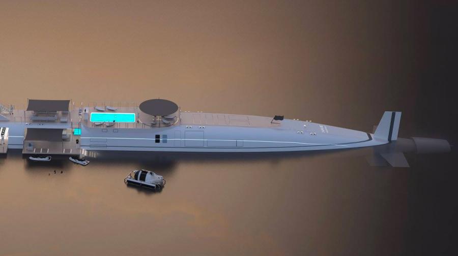 Migaloo Superyacht Submarine - Submersive submarine yacht