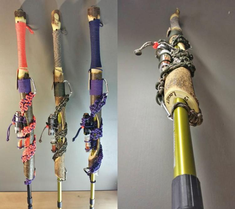 Survival Hiking Stick