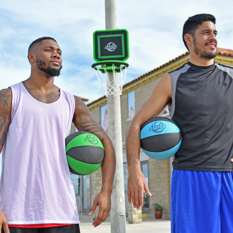 Swish Portable Hoop - Folding Portable Basketball Hoop You Can Wear Like a Backpack