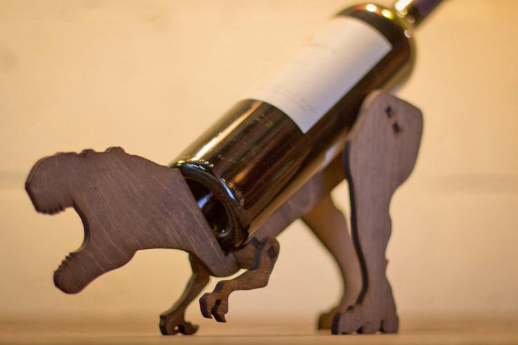 T rex wine holder hot sale