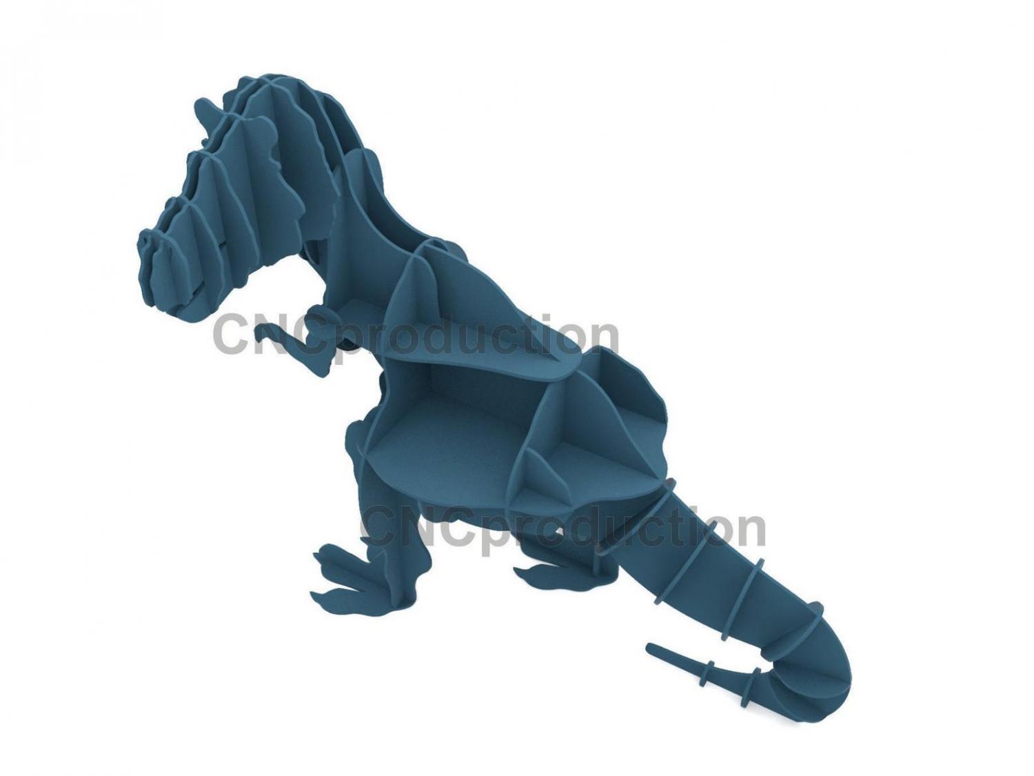 Giant 3D T-Rex Kids Shelf