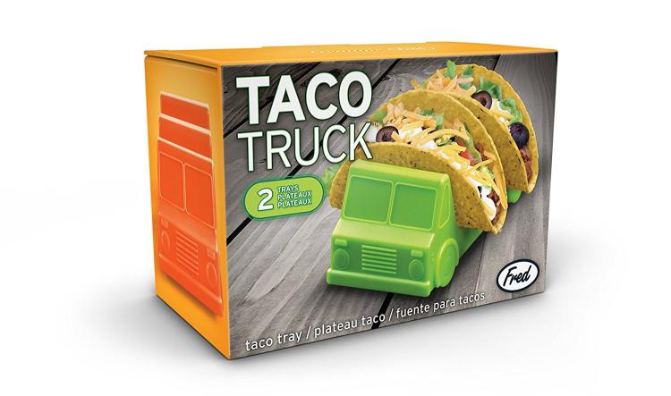 Taco Truck Taco Holder Plate - Taco Holder plate shaped like a truck