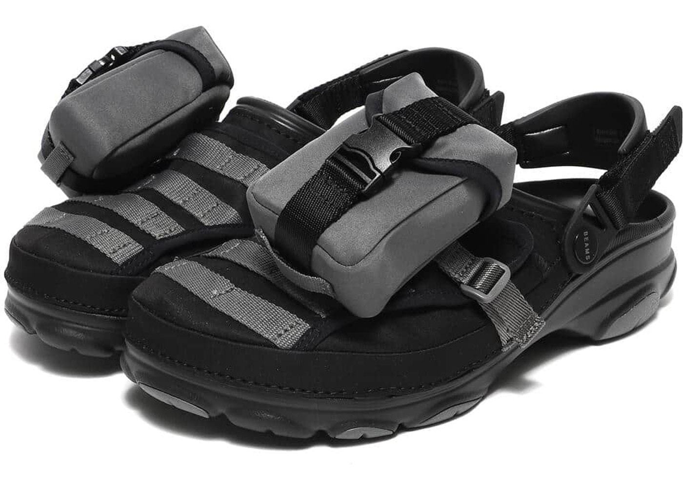 These Tactical Crocs Add Military Style MOLLE Straps and a Storage Pocket  To The Iconic Shoe