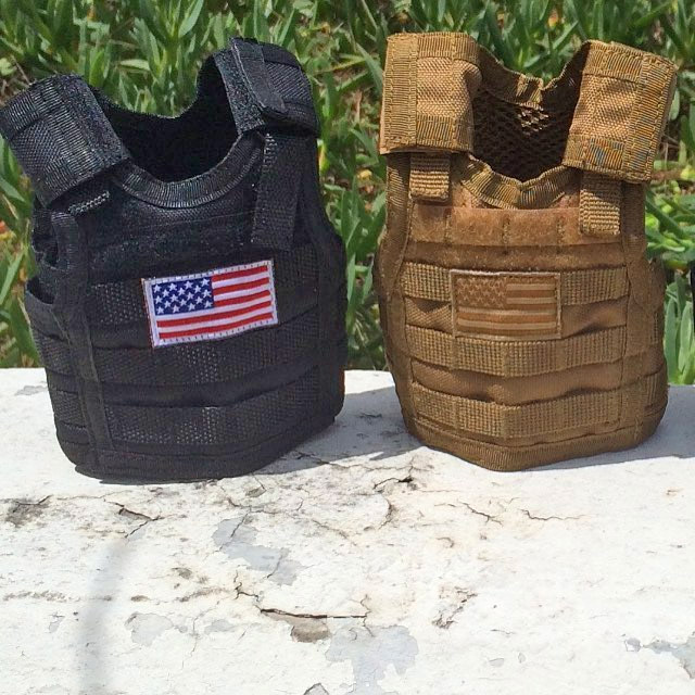 Memorial Tactical Vest Drink Koozie