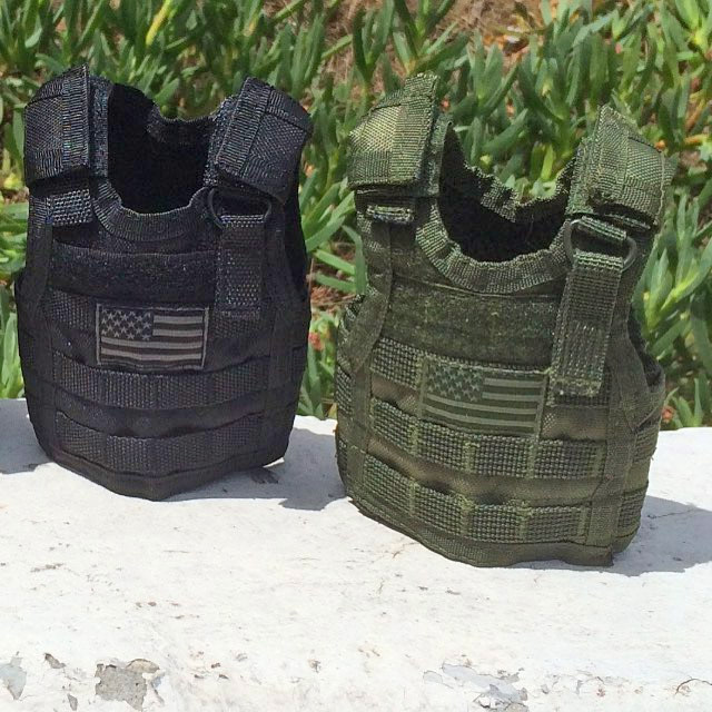 Memorial Tactical Vest Drink Koozie