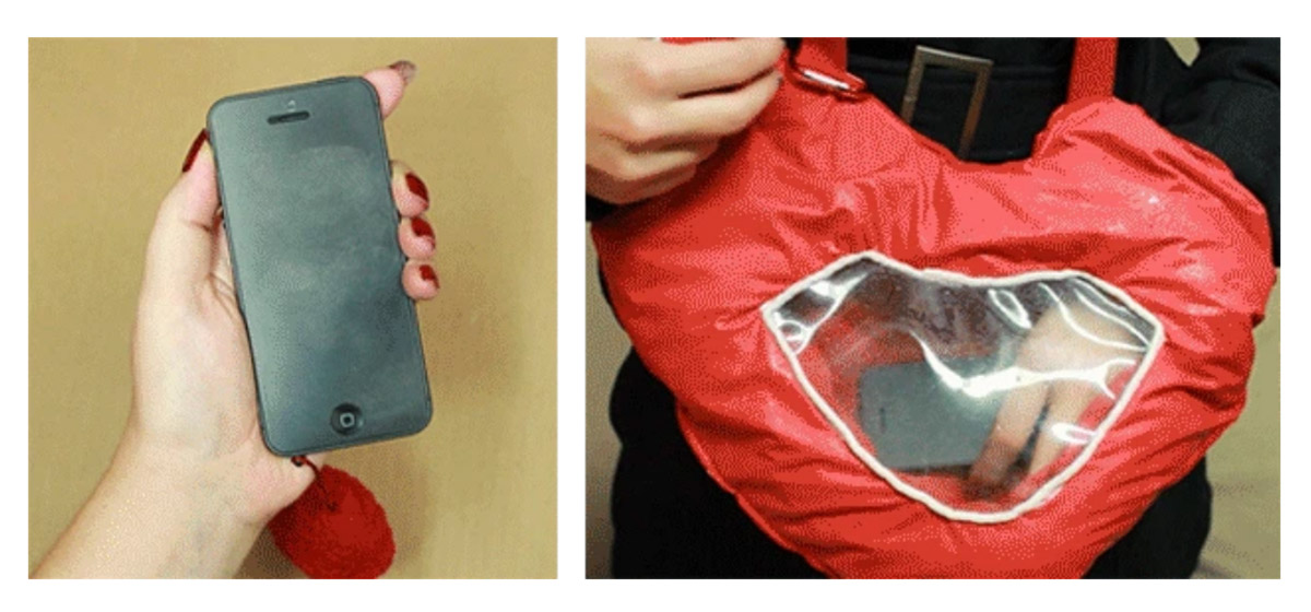 These Texting Mittens Have A Transparent Window To Use Your Phone In The Cold