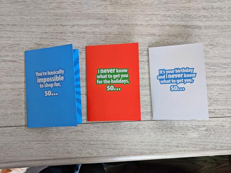 Take My Money Pop Up Birthday Card 3 Pack