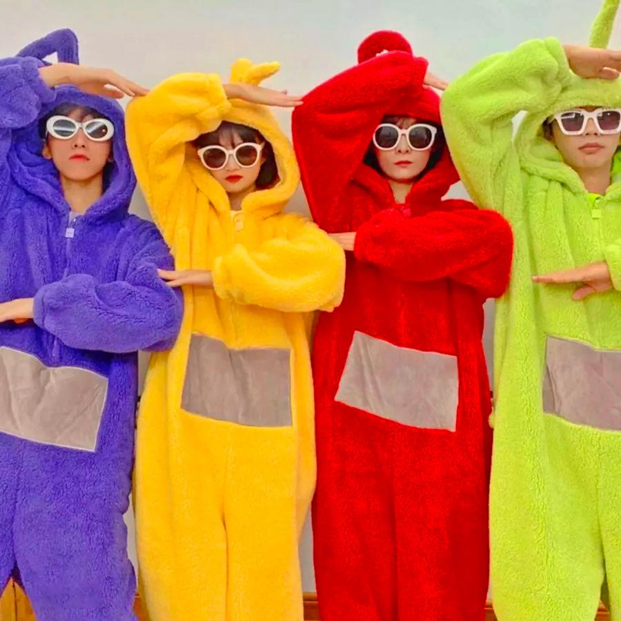 Teletubby Hoodie Onesies