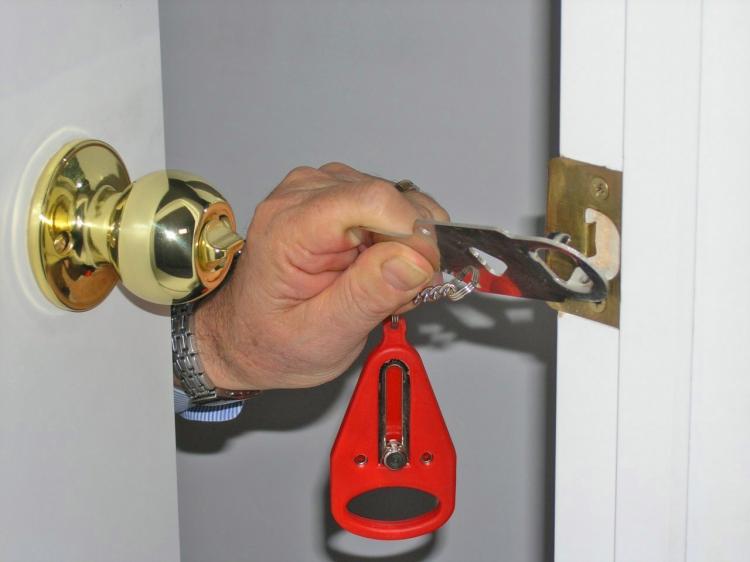 Addalock Temporary And Portable Door Lock Lets You Lock Any Door