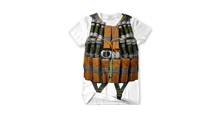Bomb T-Shirt - Terrorist T-Shirt - Dynamite T-Shirt