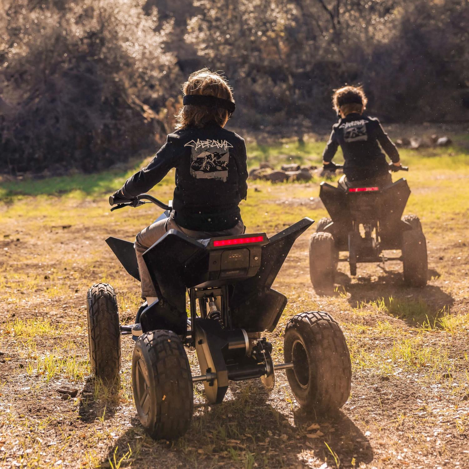 Tesla Cyberquad Electric ATV For Kids - Designed after cybertruck