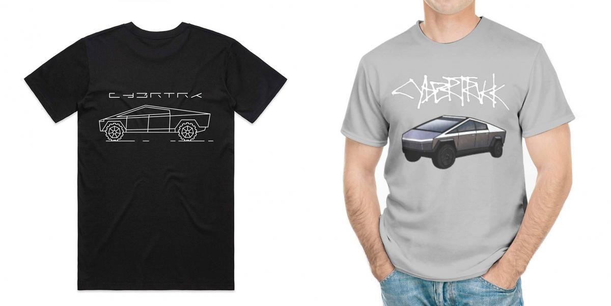 Tesla Cybertruck t-shirt