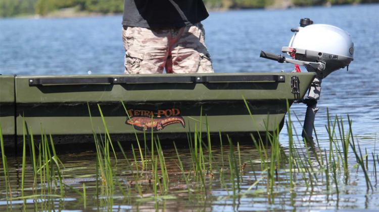 tetrapod: a trailer that converts into a boat