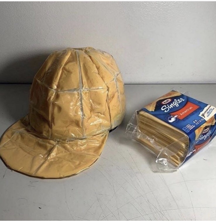 kraft single cheese hat
