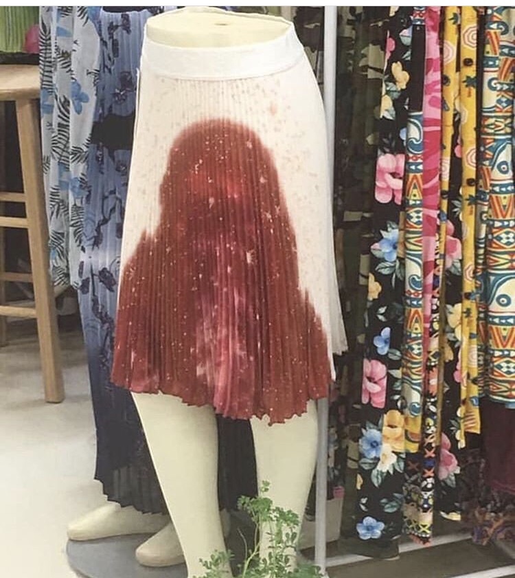 bloody dress design