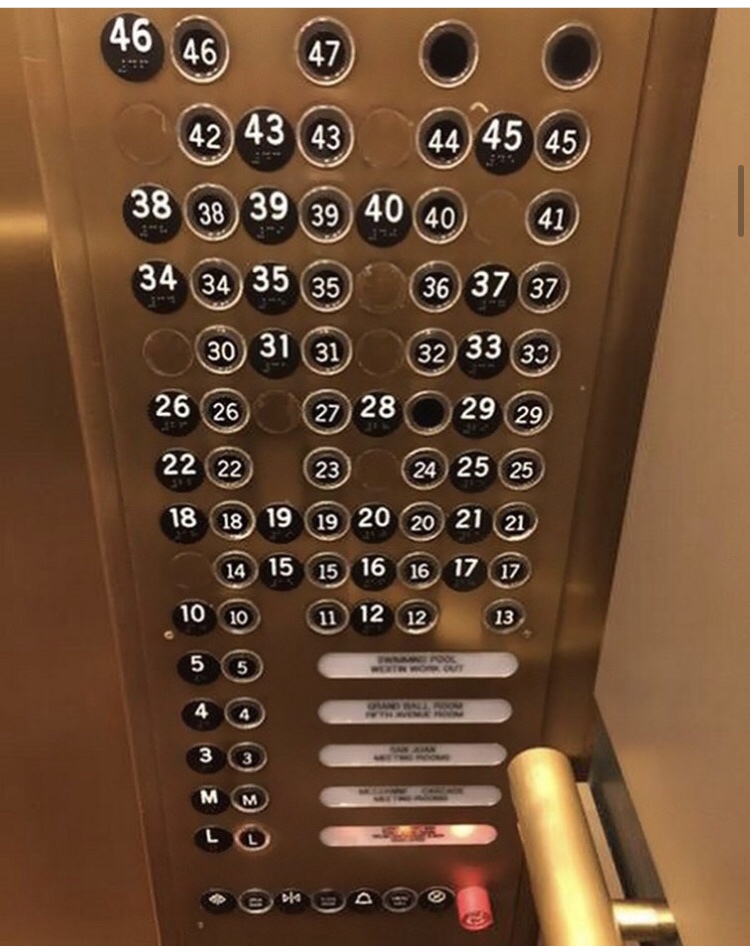bad elevator buttons
