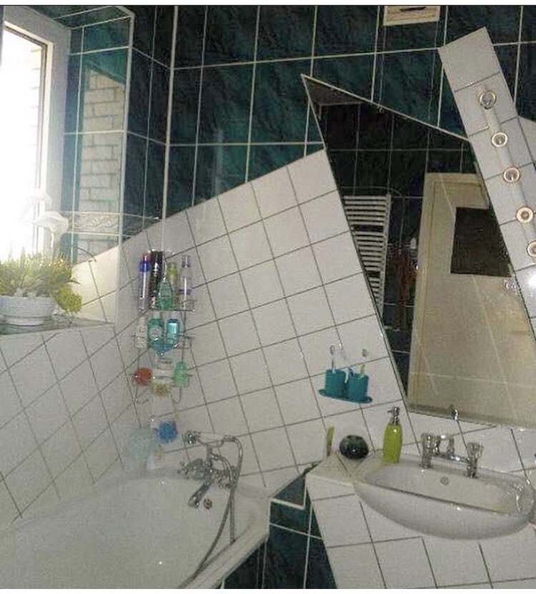bad bathroom tile design