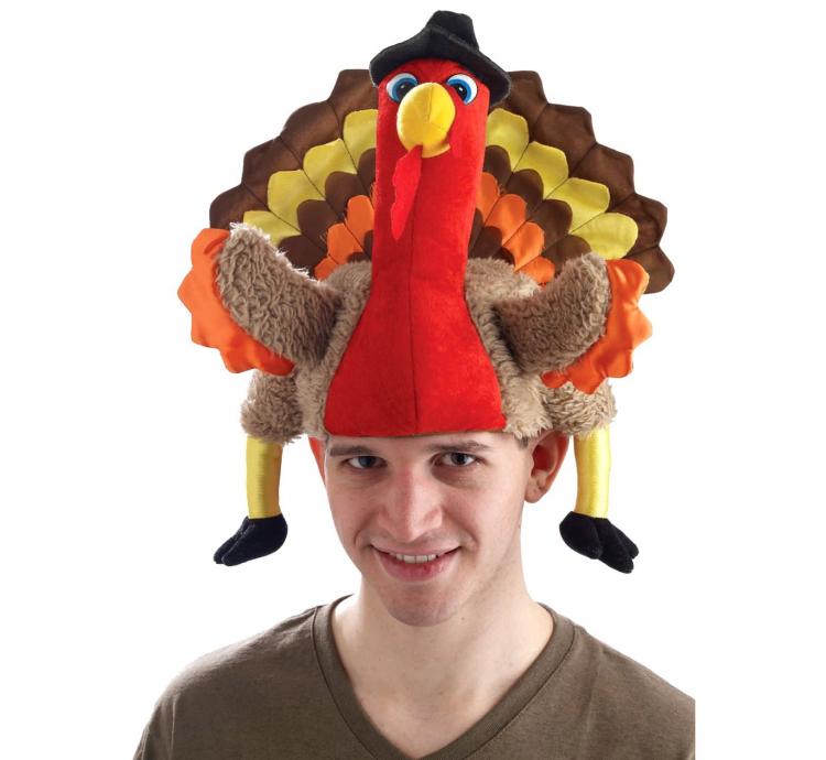 Thanksgiving Brown Turkey Hat